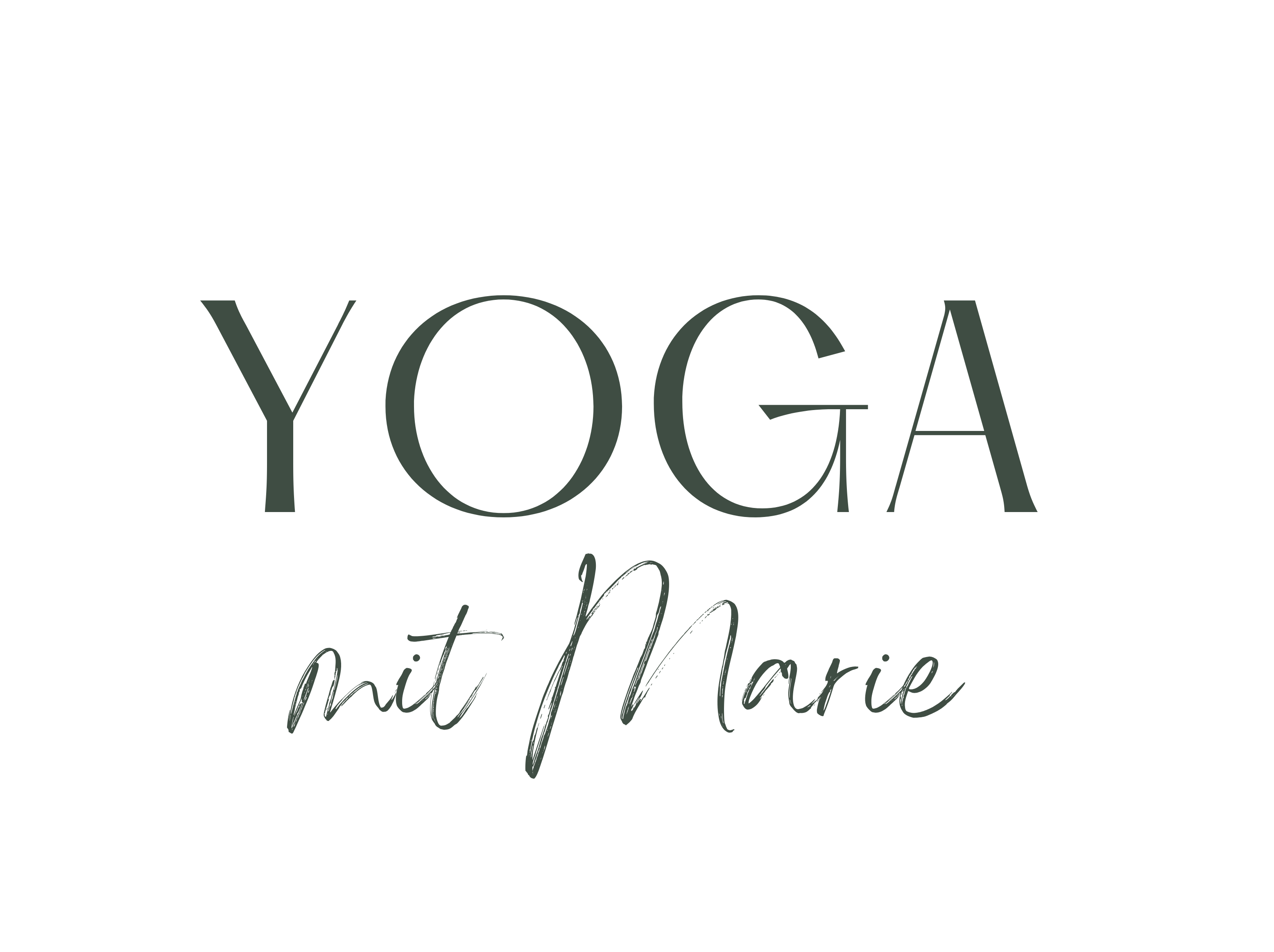 Yoga mit Marie Logo
